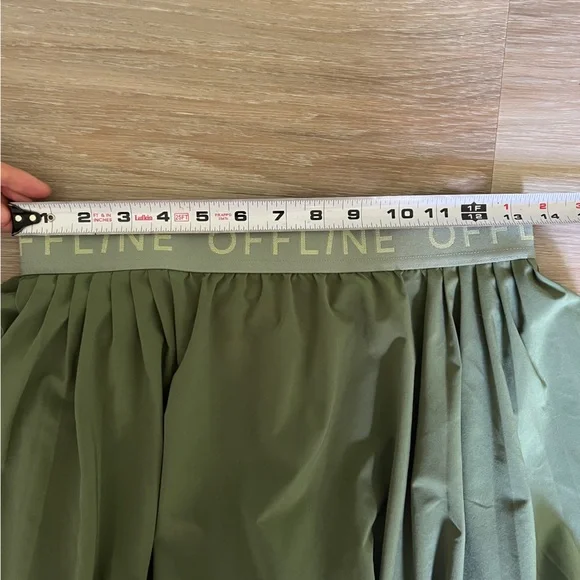 Offline by Aerie, AE American Eagle green athletic skirt skort size medium - Picture 6 of 6